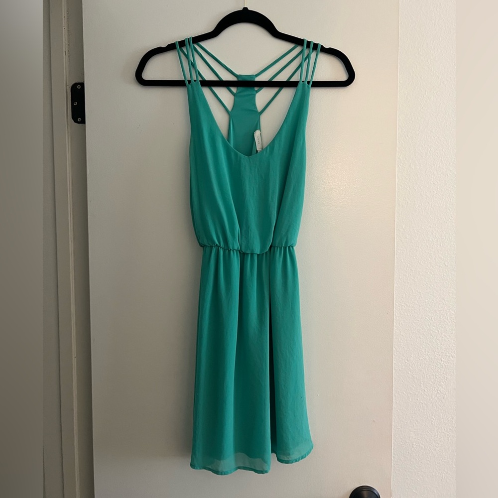 Lush dress size small sea foam green
